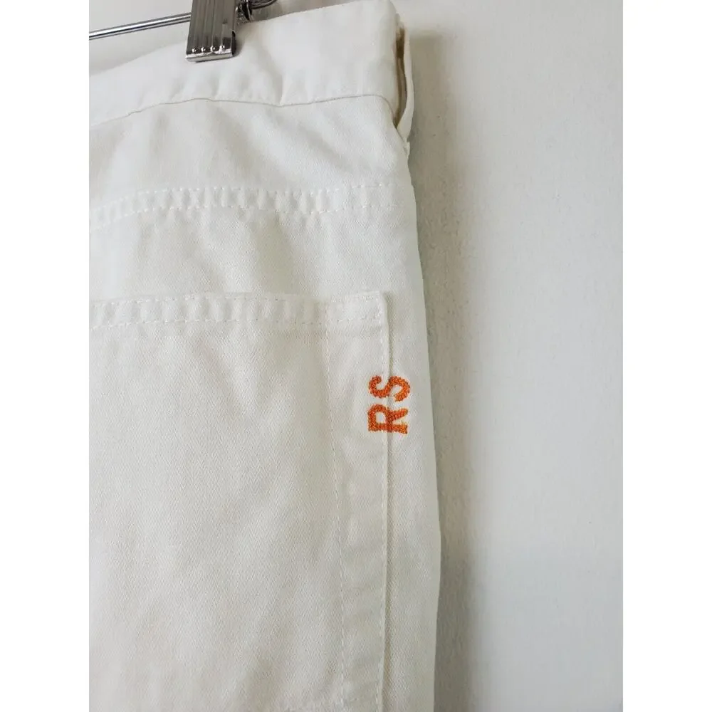 Reyn‎ Spooner Pants Mens 36 Chino Cotton Preppy Cream Hawaiian Vacation Cotton
